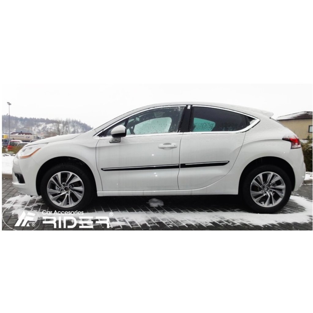 Boční lišty na dveře Citroen DS4 2011- F23 | Rider