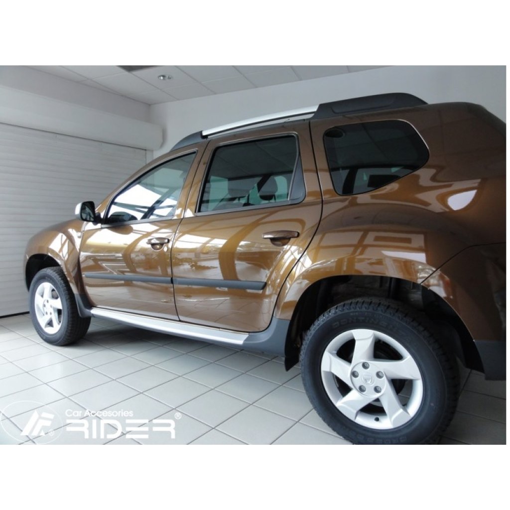 Boční lišty na dveře Dacia Duster 2010-2017 F3 | Rider
