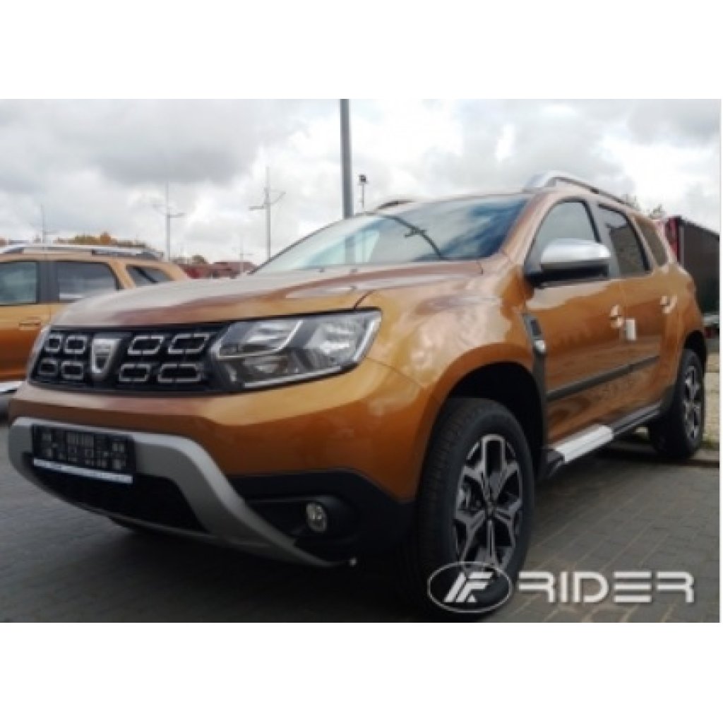 Boční lišty na dveře Dacia Duster 2018- F2 | Rider
