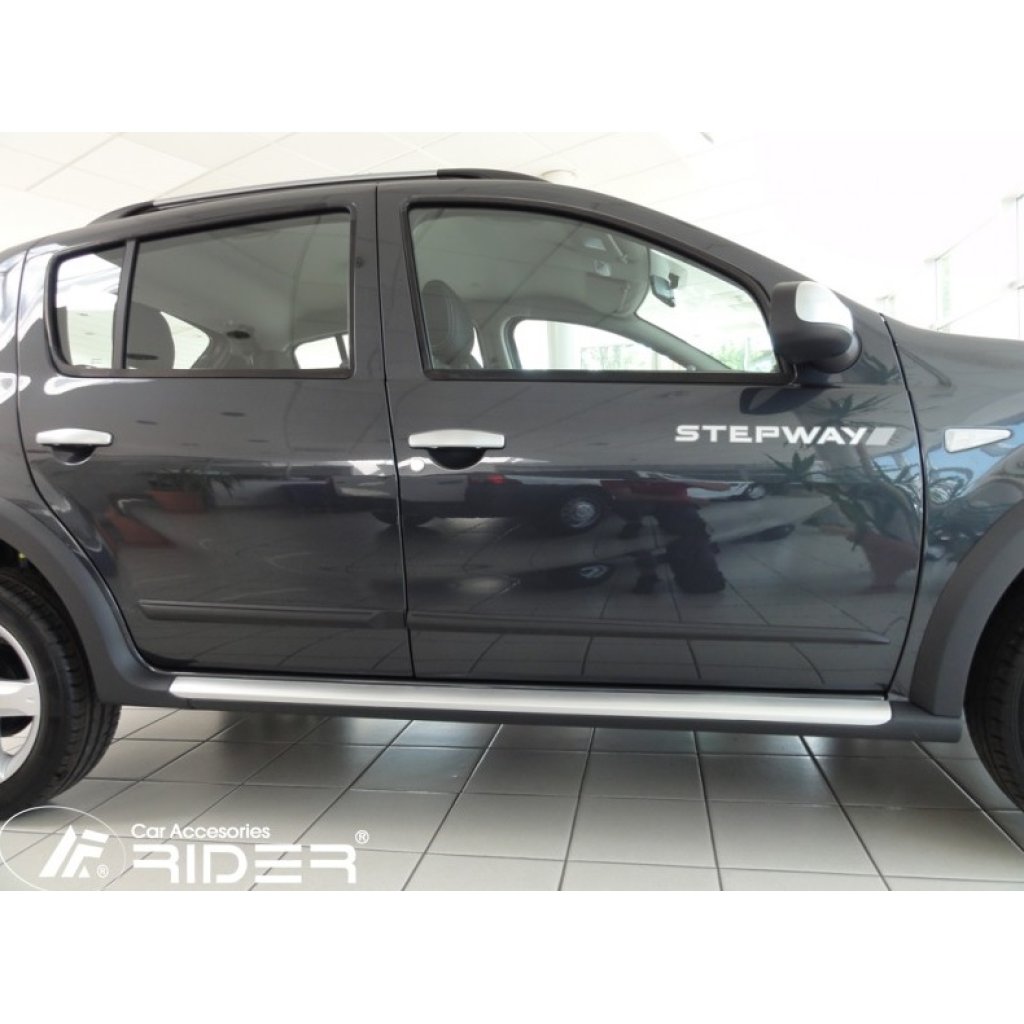 Boční lišty na dveře Dacia Sandero/ Stepway 2008-2012 F17 | Rider