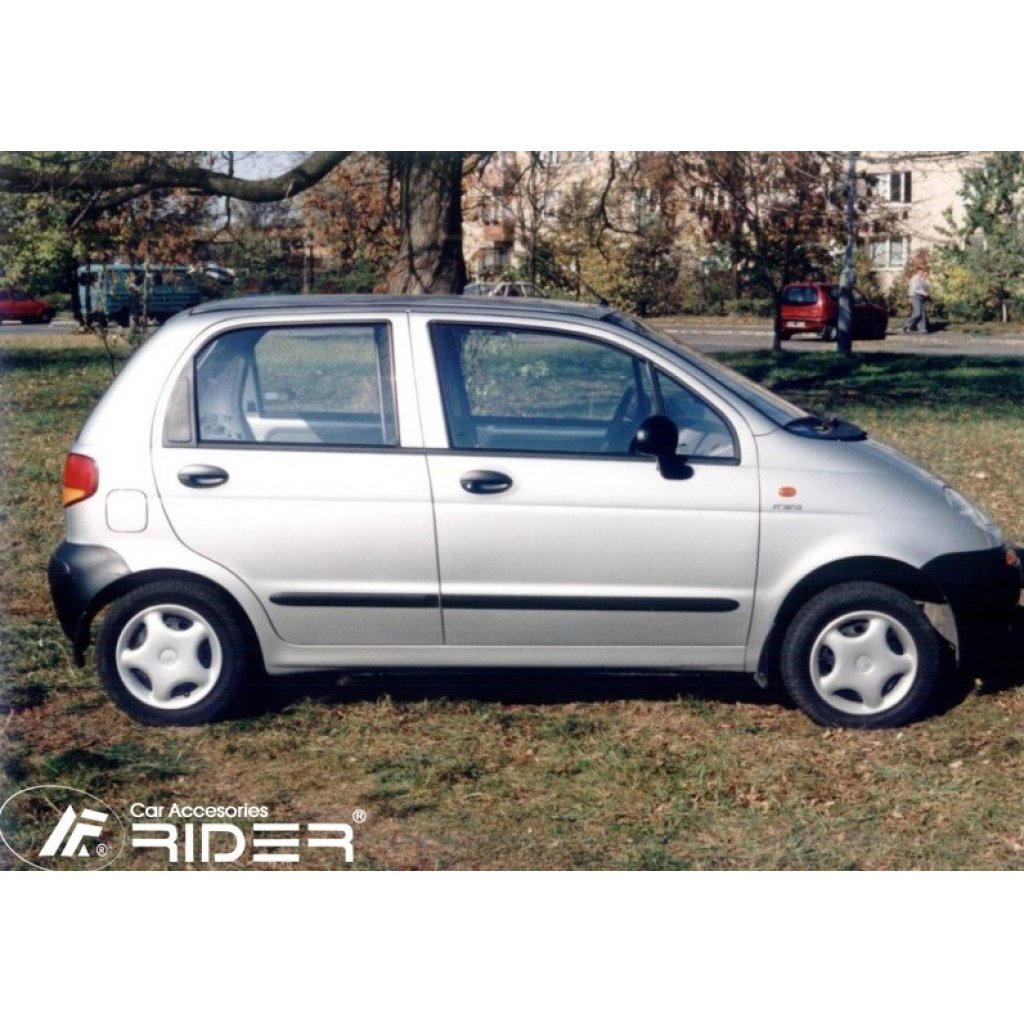 Boční lišty na dveře Daewoo Matiz 1998-2004 F2 | Rider