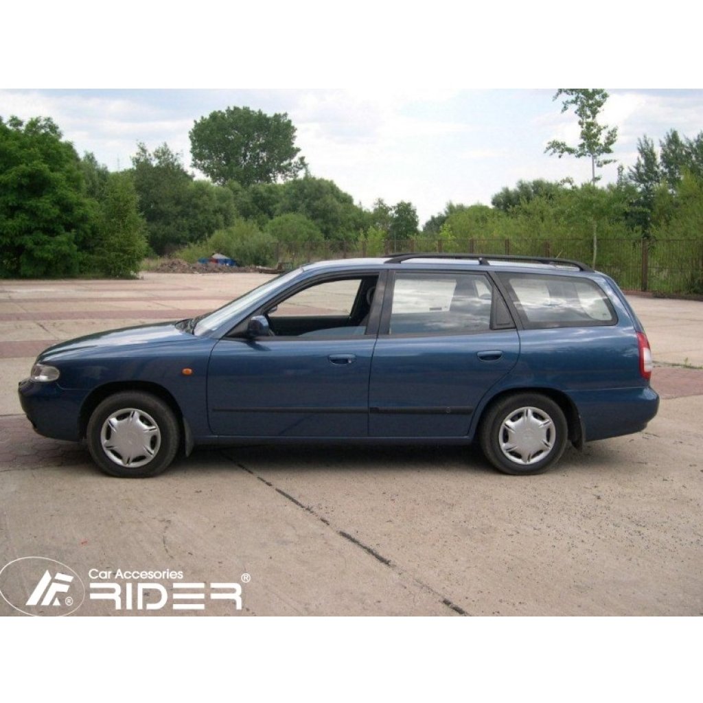 Boční lišty na dveře Daewoo Nubira I Sedan/Combi 1997-2001 F5 | Rider