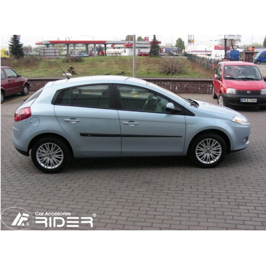 Boční lišty na dveře Fiat Bravo 5dv 2006-2012 F14 | Rider