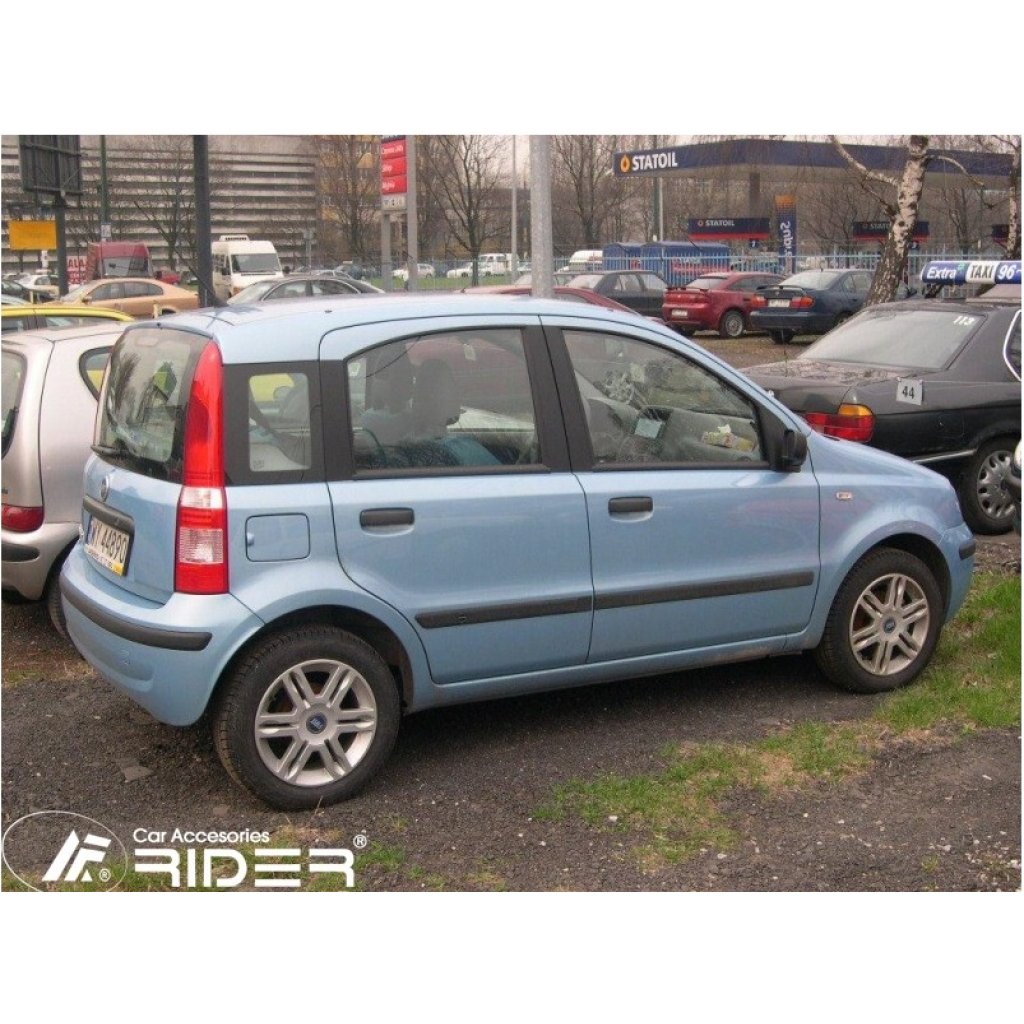 Boční lišty na dveře Fiat Panda 2003-2012 F4 | Rider