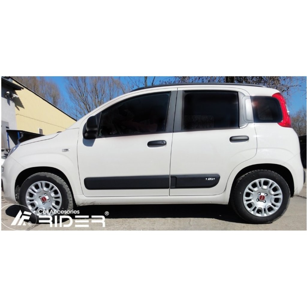 Boční lišty na dveře Fiat Panda 2012- F47 | Rider
