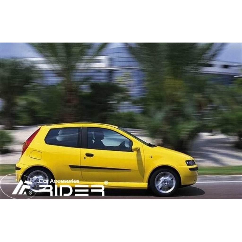 Boční lišty na dveře Fiat Punto II 3dv 1999-2012 F7 | Rider