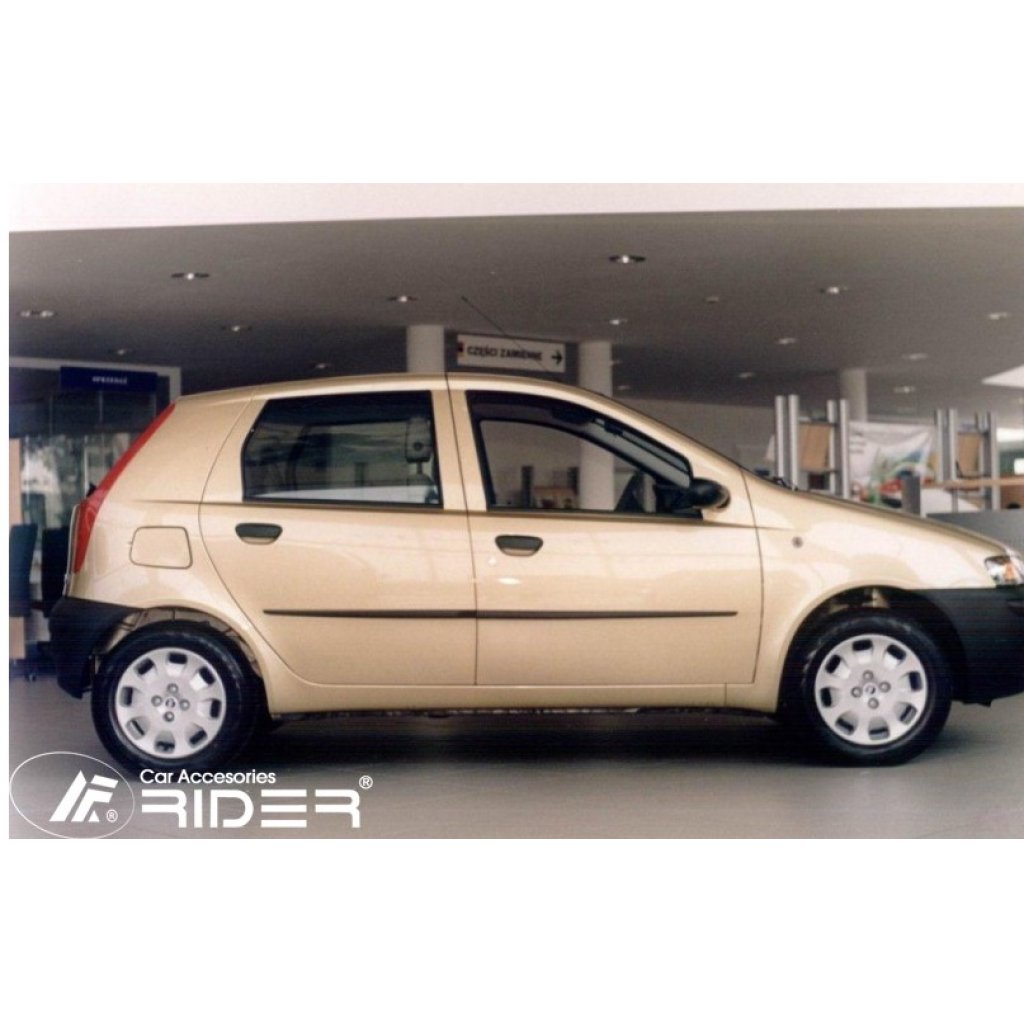 Boční lišty na dveře Fiat Punto II 5dv 1999-2012 F8 | Rider