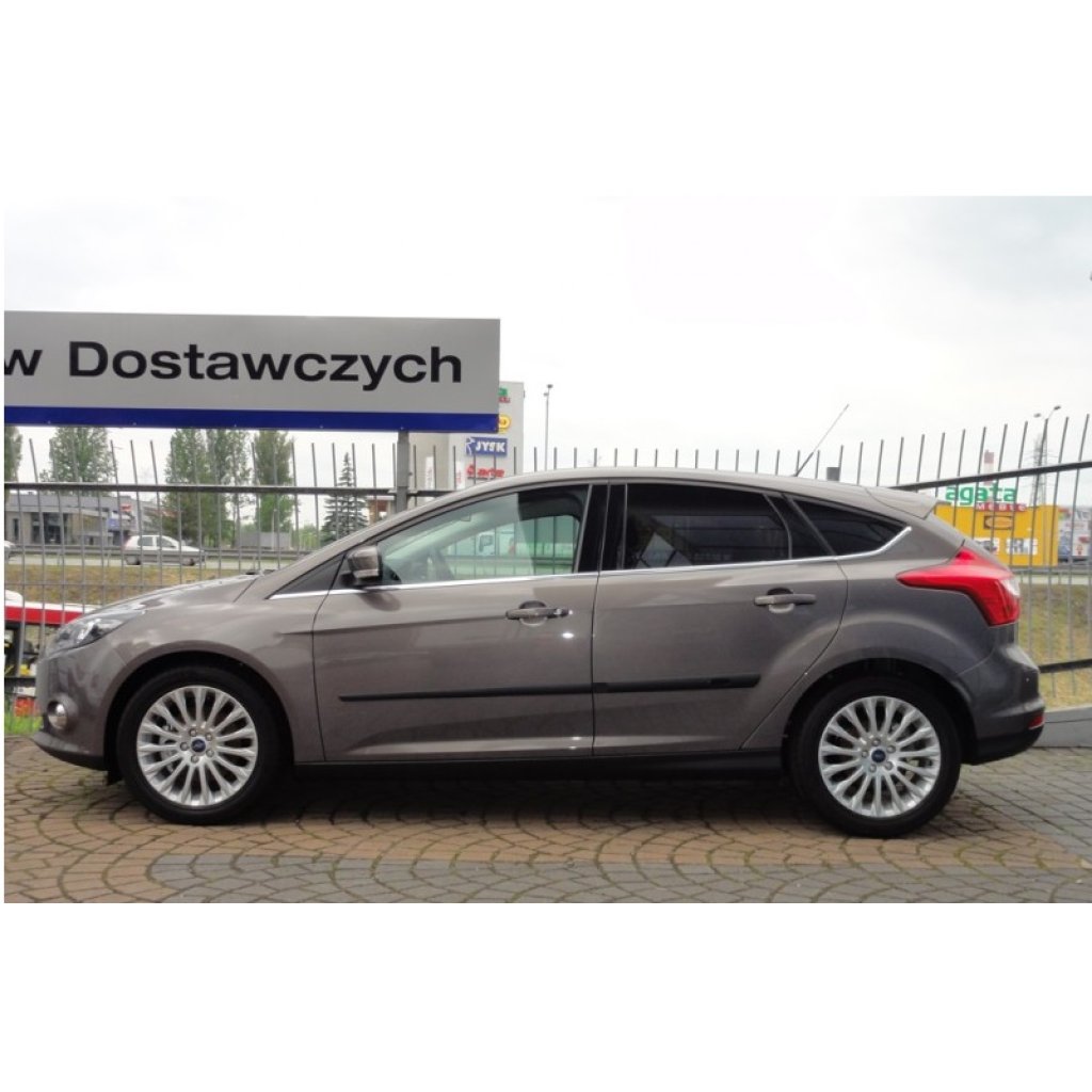 Boční lišty na dveře Ford Focus 5dv Hatchback 2011-2015 F14 | Rider