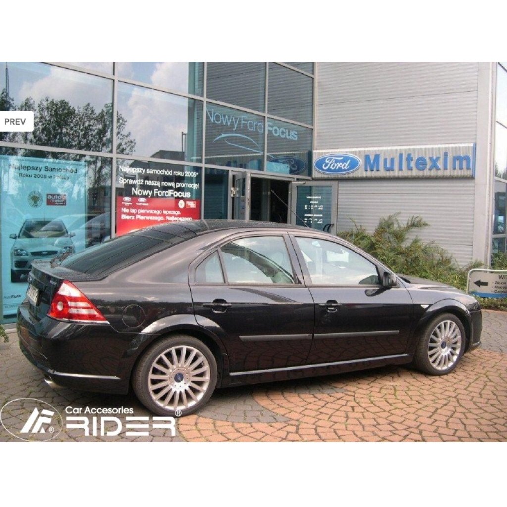 Boční lišty na dveře Ford Mondeo Sedan/Combi 2000-2007 F3 | Rider