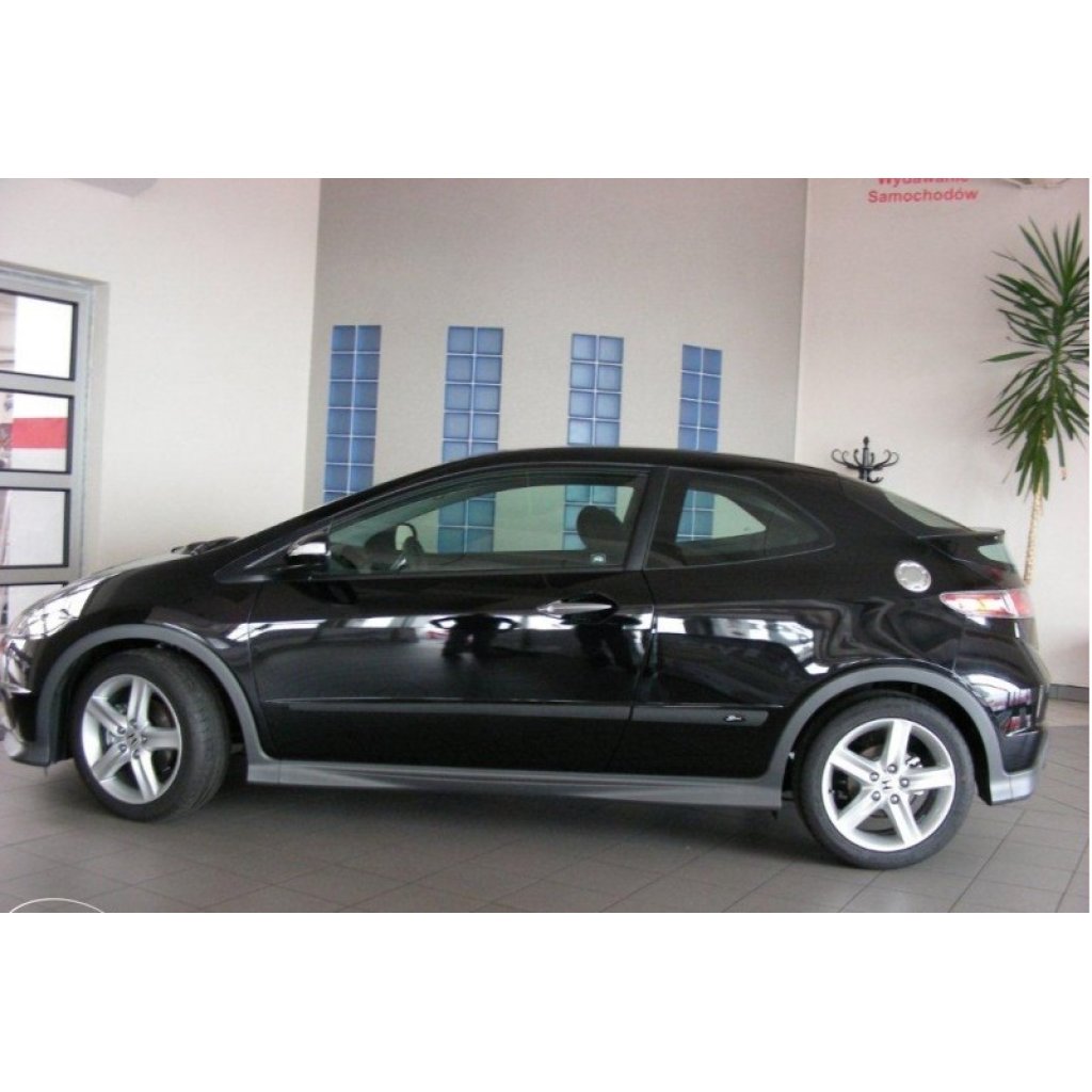 Boční lišty na dveře Honda Civic 3dv Hatchback 2005-2011 F13 | Rider