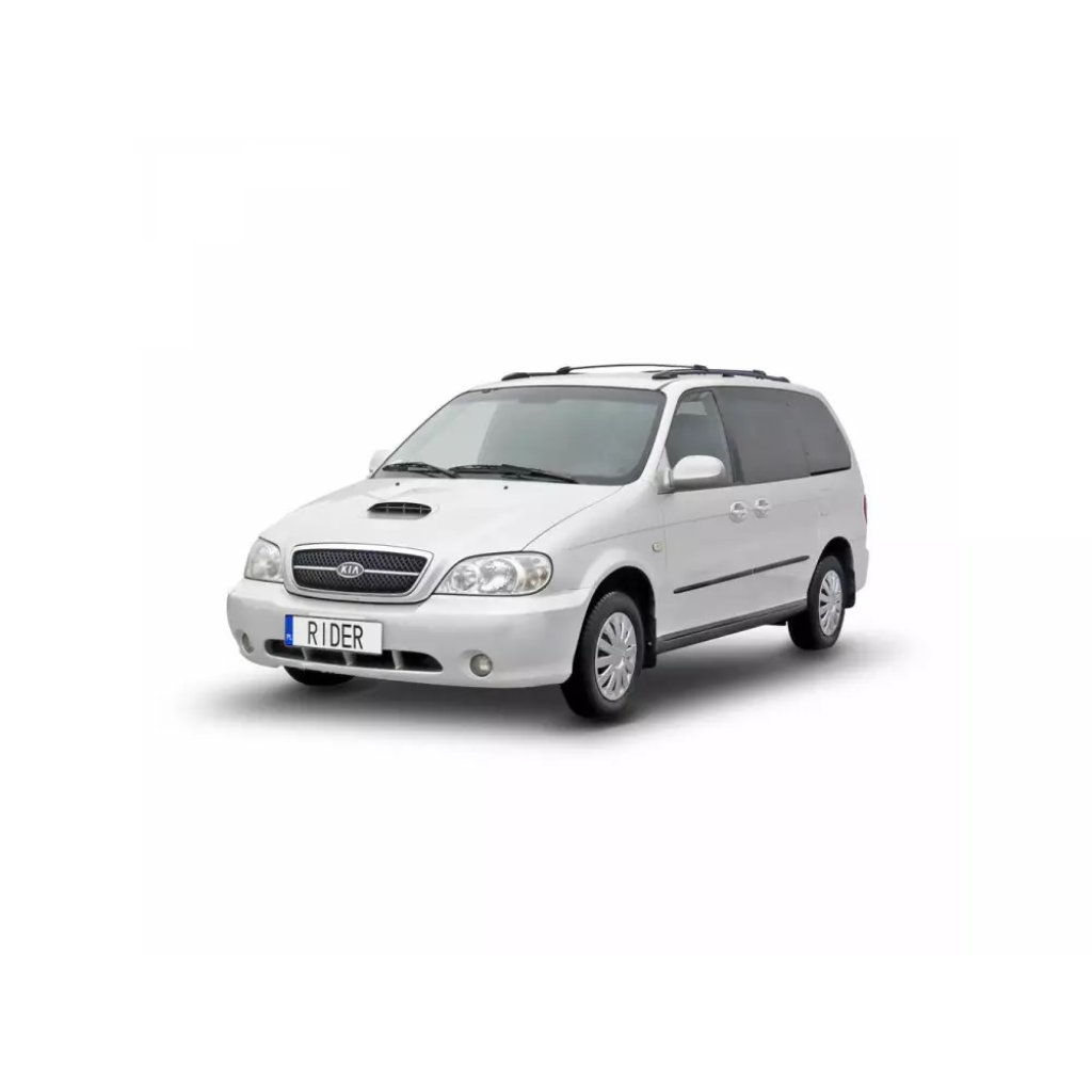 Boční lišty na dveře Kia Carnival van 1998-2006 F1 | Rider