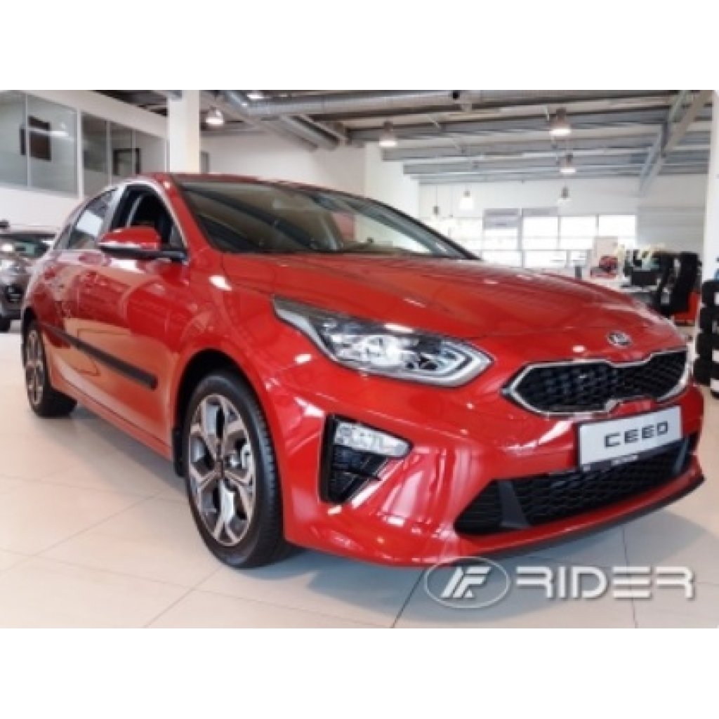 Boční lišty na dveře Kia Ceed 5dv Hatchback/Combi 2018- F24 | Rider