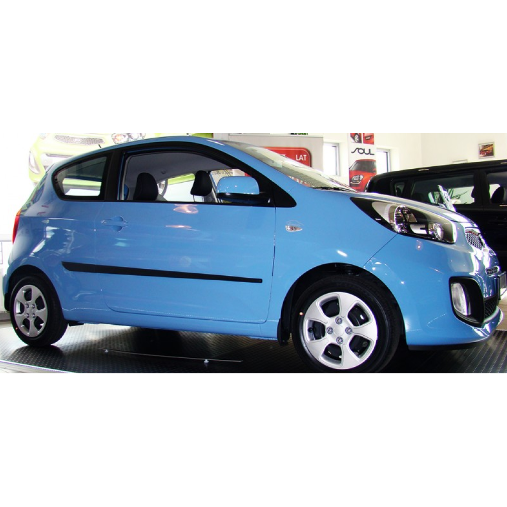 Boční lišty na dveře Kia Picanto 3dv 2011-2017 F28 | Rider