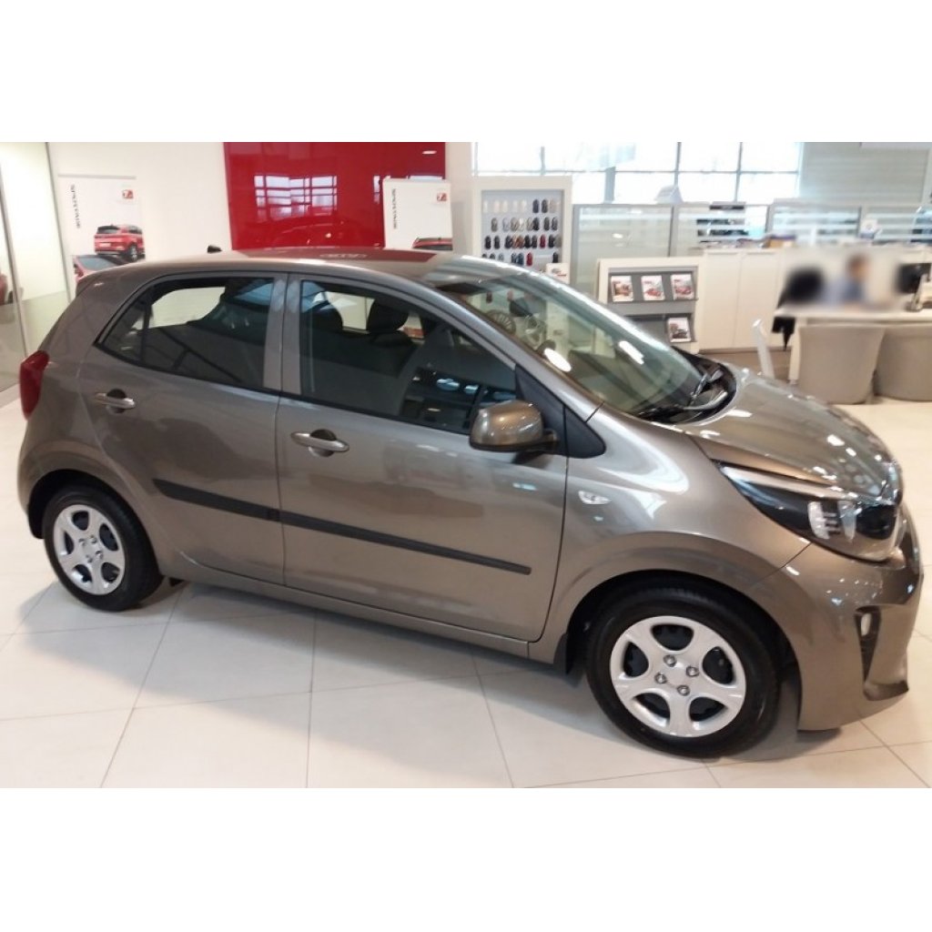Boční lišty na dveře Kia Picanto 5dv 2017- F27 | Rider