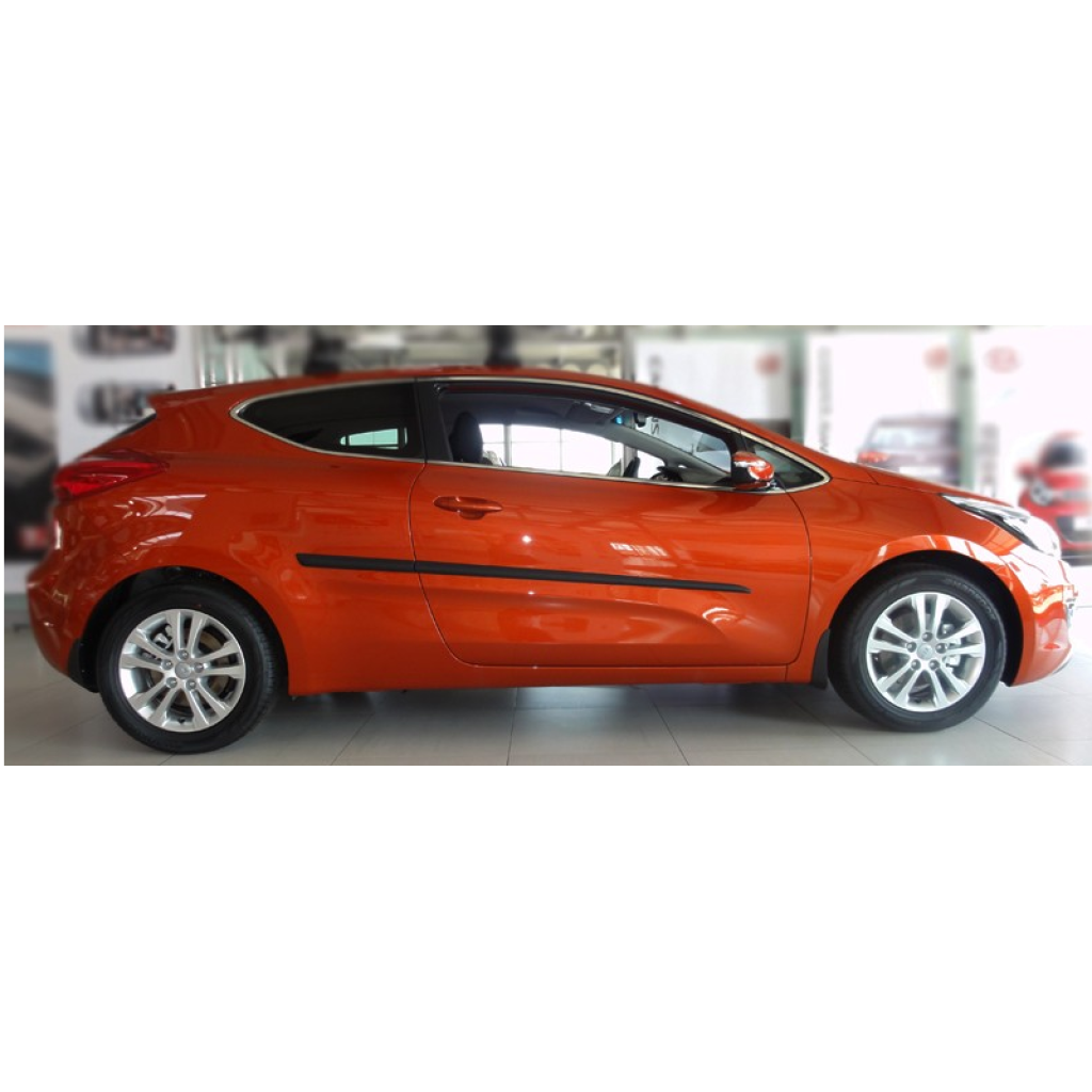 Boční lišty na dveře Kia Pro Ceed 3dv Hatchback 2012-2018 F18 | Rider