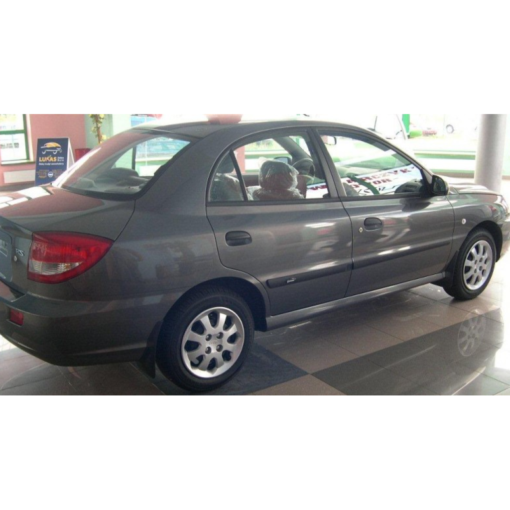 Boční lišty na dveře Kia Rio 4dv Sedan 2000-2005 F14 | Rider