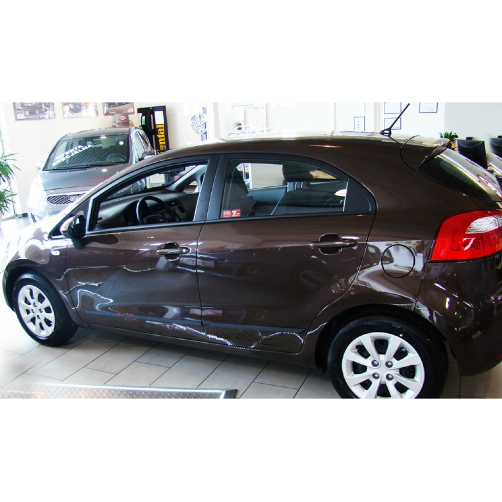 Boční lišty na dveře Kia Rio 5dv Hatchback 2011- F35 | Rider