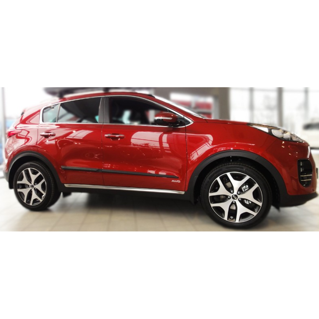 Boční lišty na dveře Kia Sportage 2016-2021 F21 | Rider