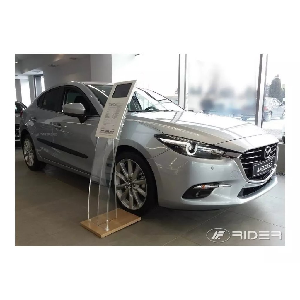 Boční lišty na dveře Mazda 3 Sedan 2013-2018 F22 | Rider