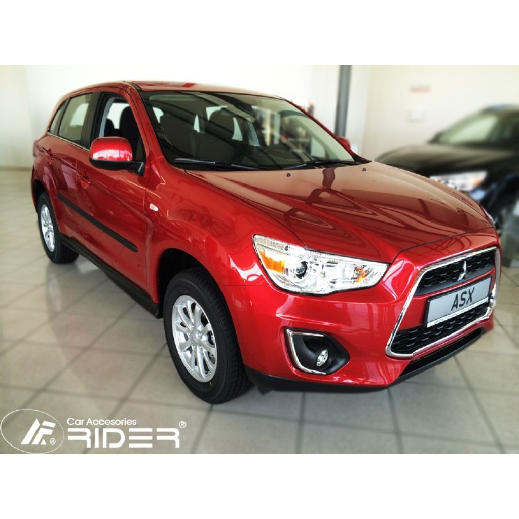Boční lišty na dveře Mitsubishi ASX 2010-2012 F2 | Rider