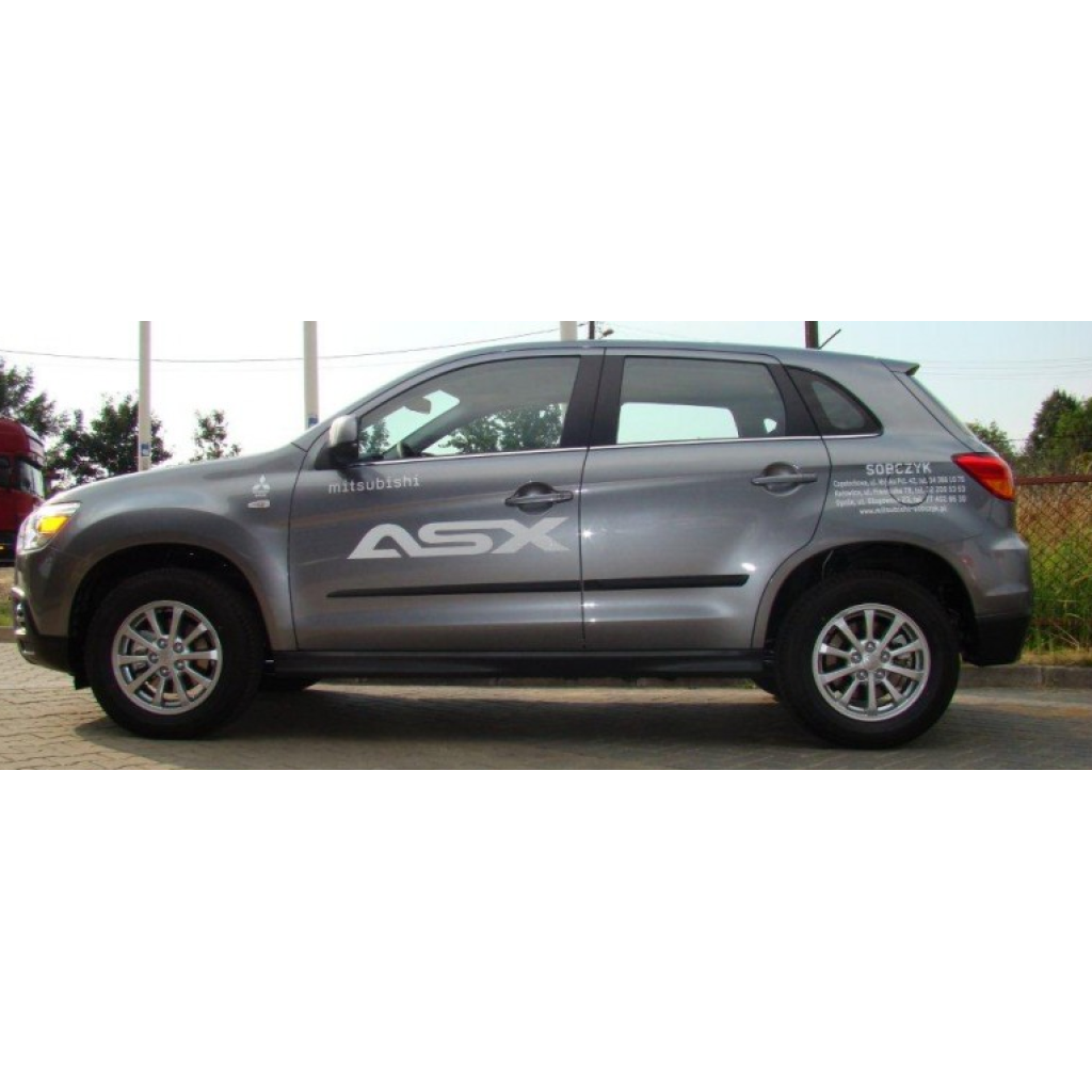 Boční lišty na dveře Mitsubishi ASX 2010-2012 F21 | Rider