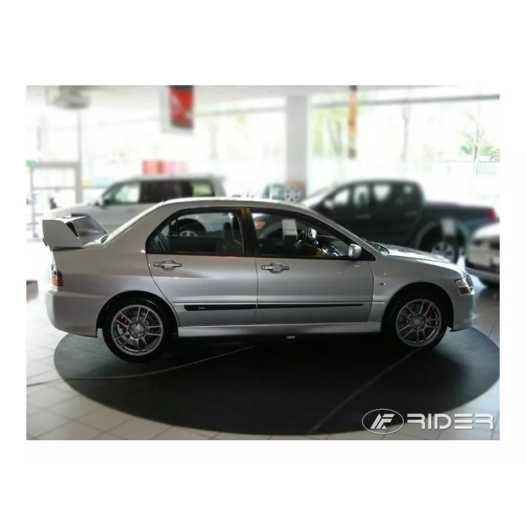 Boční lišty na dveře Mitsubishi Lancer IX 2005-2008 F14 | Rider