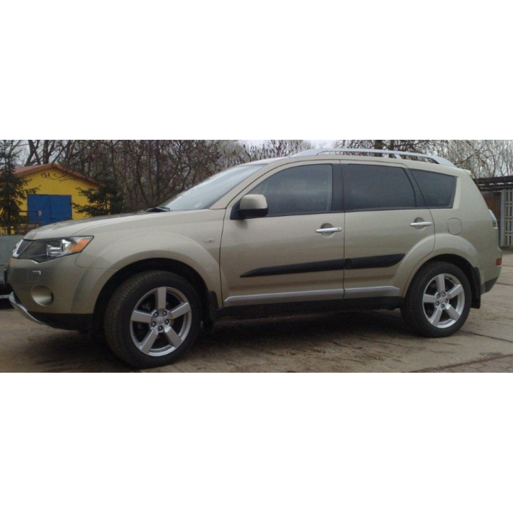 Boční lišty na dveře Mitsubishi Outlander 2006-2013 F30 | Rider