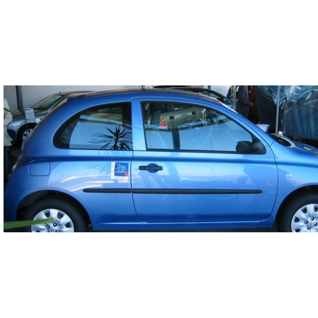 Boční lišty na dveře Nissan Micra 3dv 2002-2010 F6 | Rider