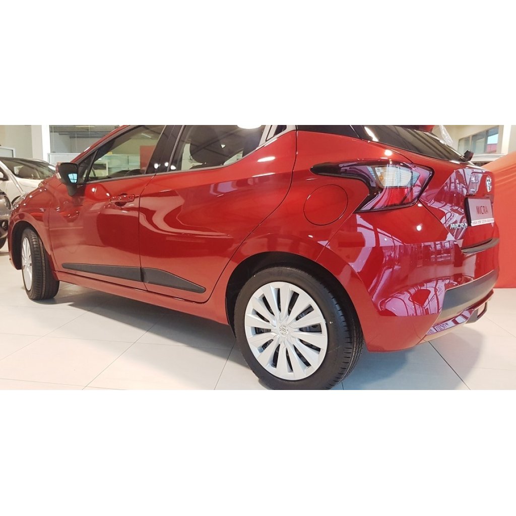 Boční lišty na dveře Nissan Micra 5dv Hatchback 2017- F65 | Rider
