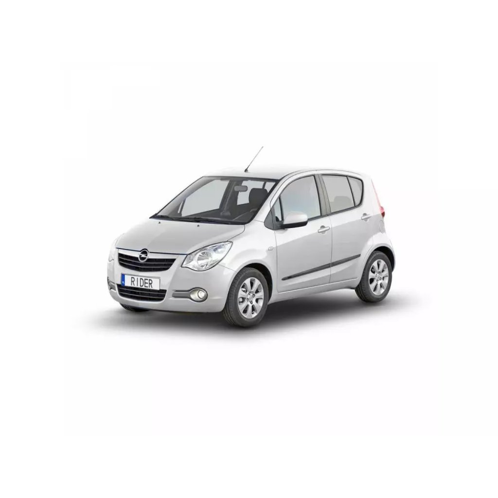 Boční lišty na dveře Opel Agila II 2008-2014 F22 | Rider