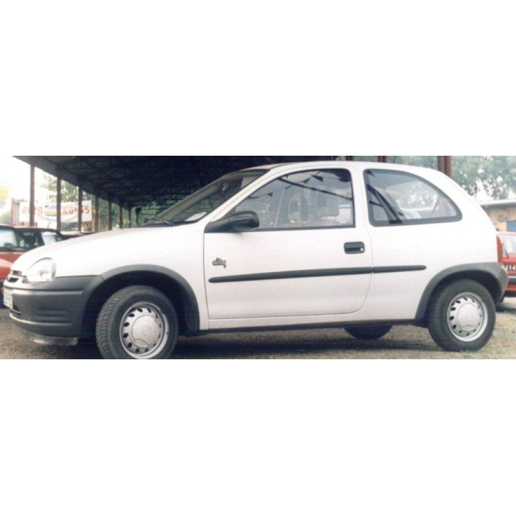 Boční lišty na dveře Opel Corsa B 3dv 1993-1998 F6 | Rider