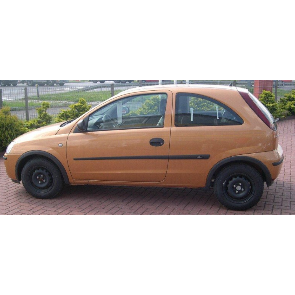 Boční lišty na dveře Opel Corsa C 3dv 2000-2006 F13 | Rider