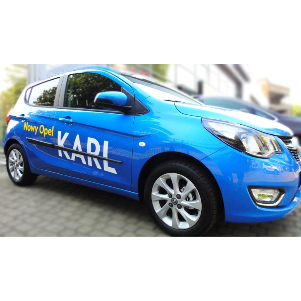 Boční lišty na dveře Opel Karl 5dv 2015-2019 F27 | Rider