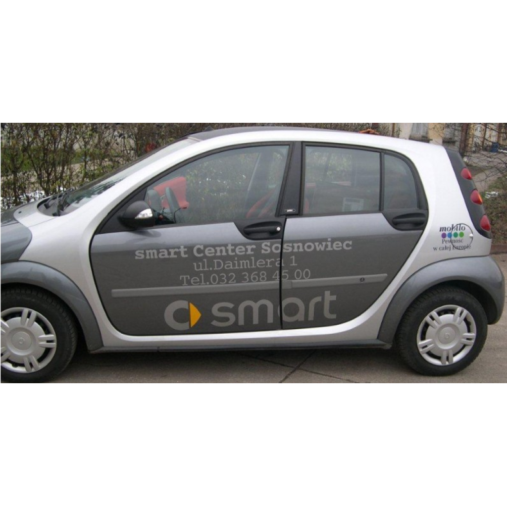 Boční lišty na dveře Smart For Four 5dv 2004-2006 F4 | Rider