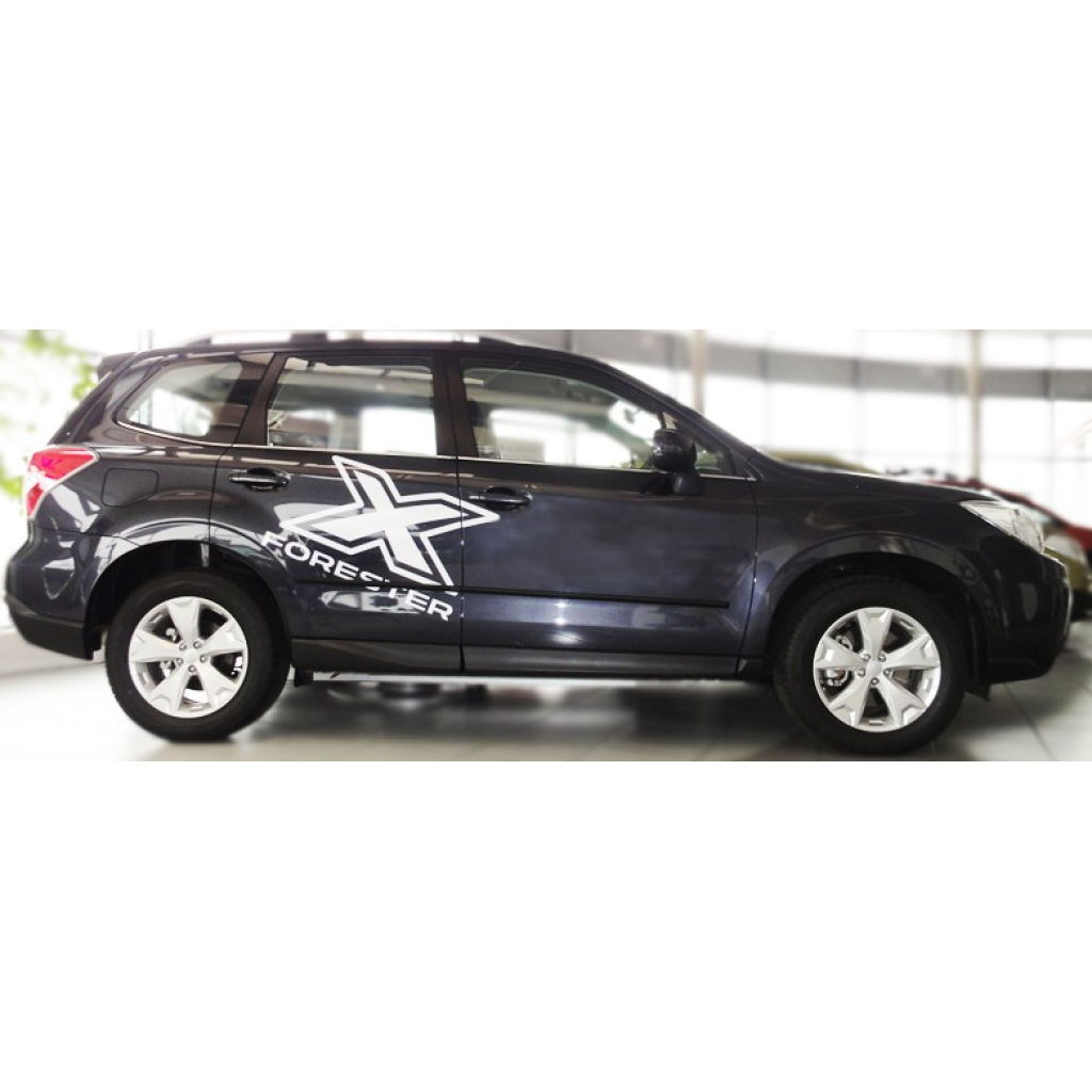 Boční lišty na dveře Subaru Forester 2013-2018 F11 | Rider