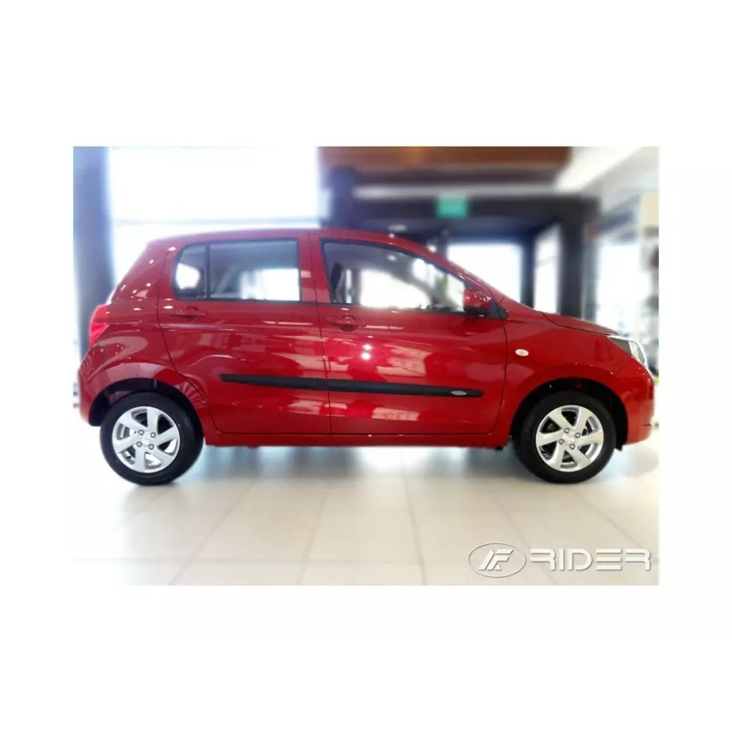 Boční lišty na dveře Suzuki Celerio 2014-2021 F22 | Rider