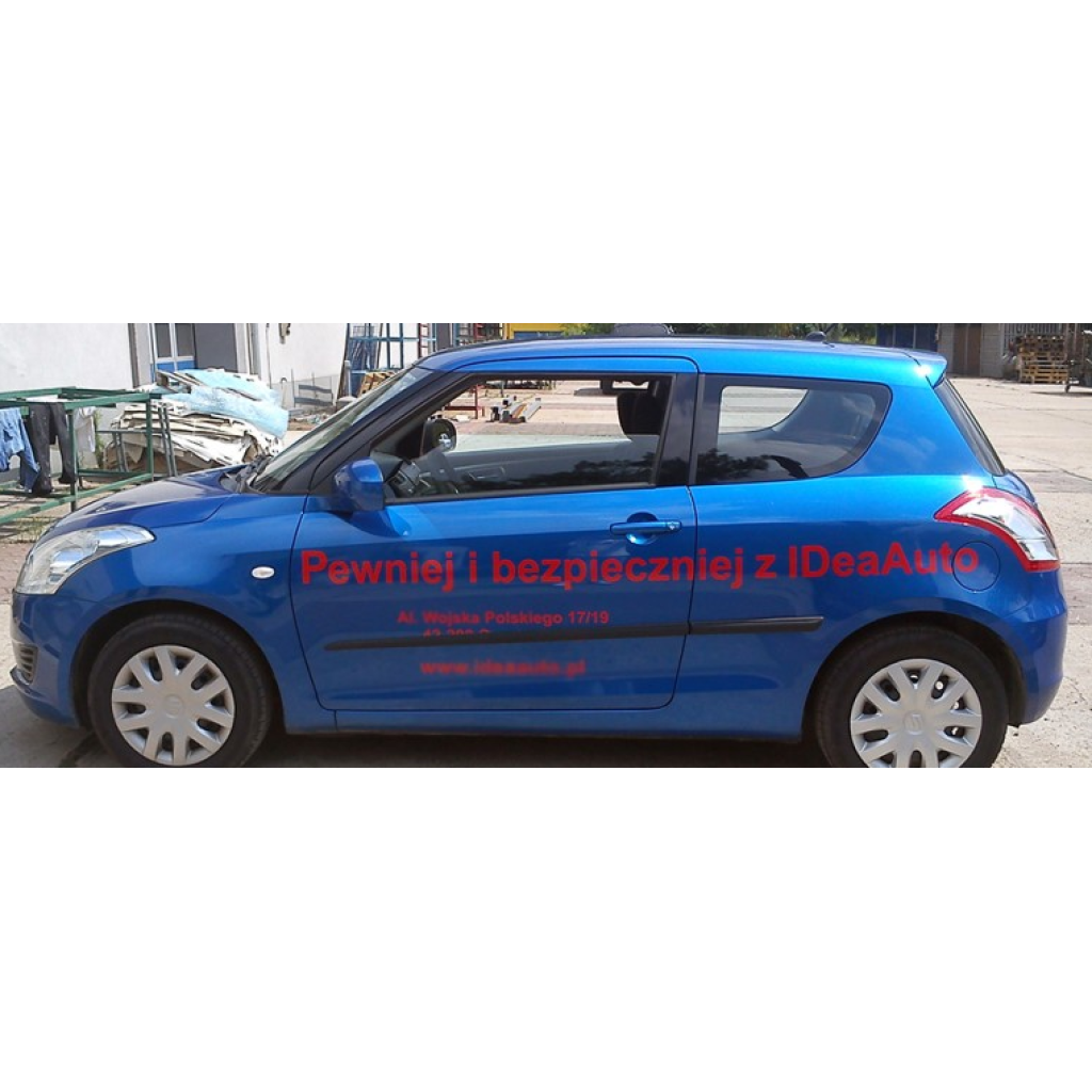 Boční lišty na dveře Suzuki Swift 3dv 2010-2017 F18 | Rider
