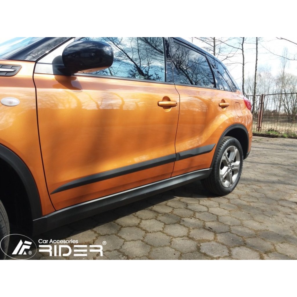 Boční lišty na dveře Suzuki Vitara 2015- F51 | Rider