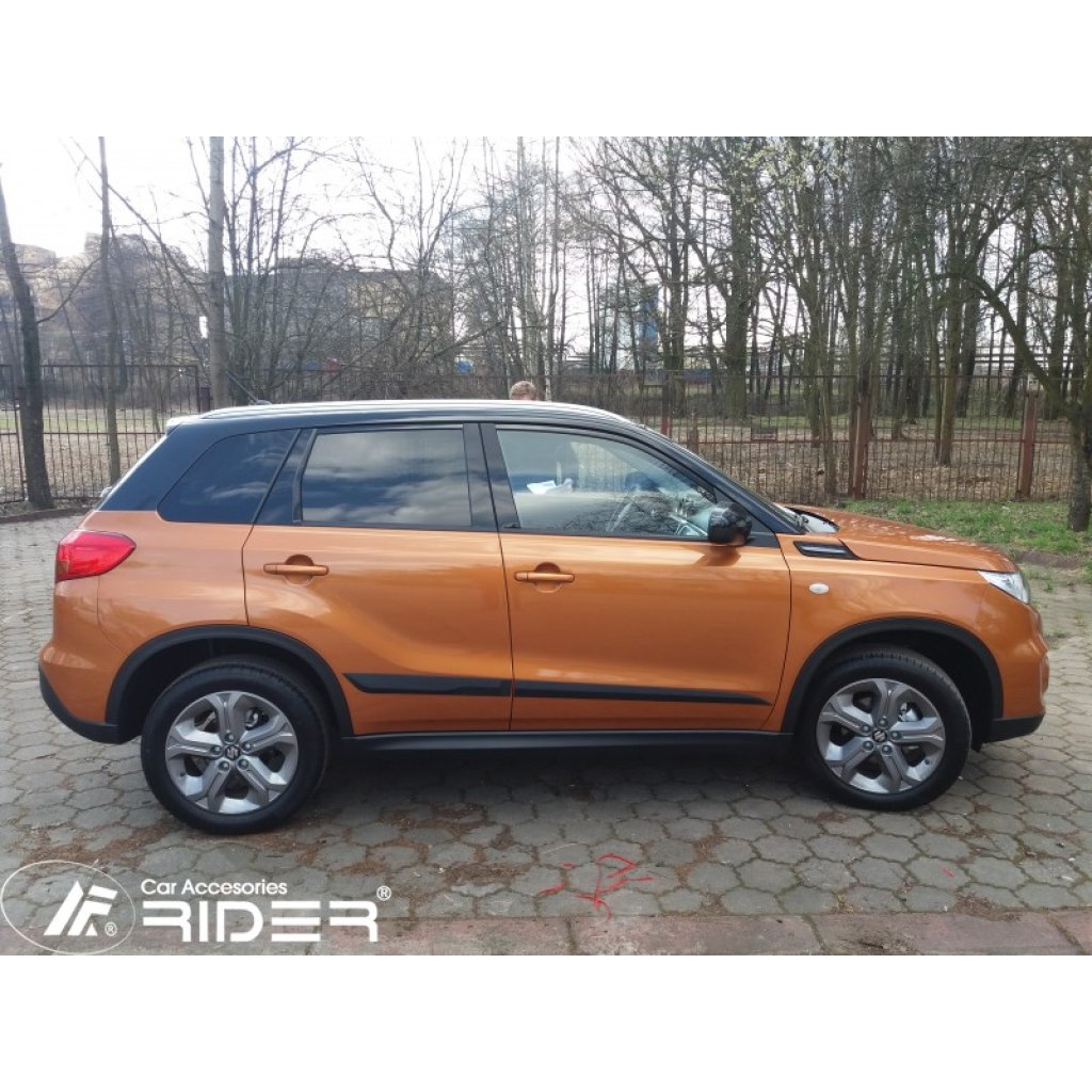 Boční lišty na dveře Suzuki Vitara 2015- F51 | Rider
