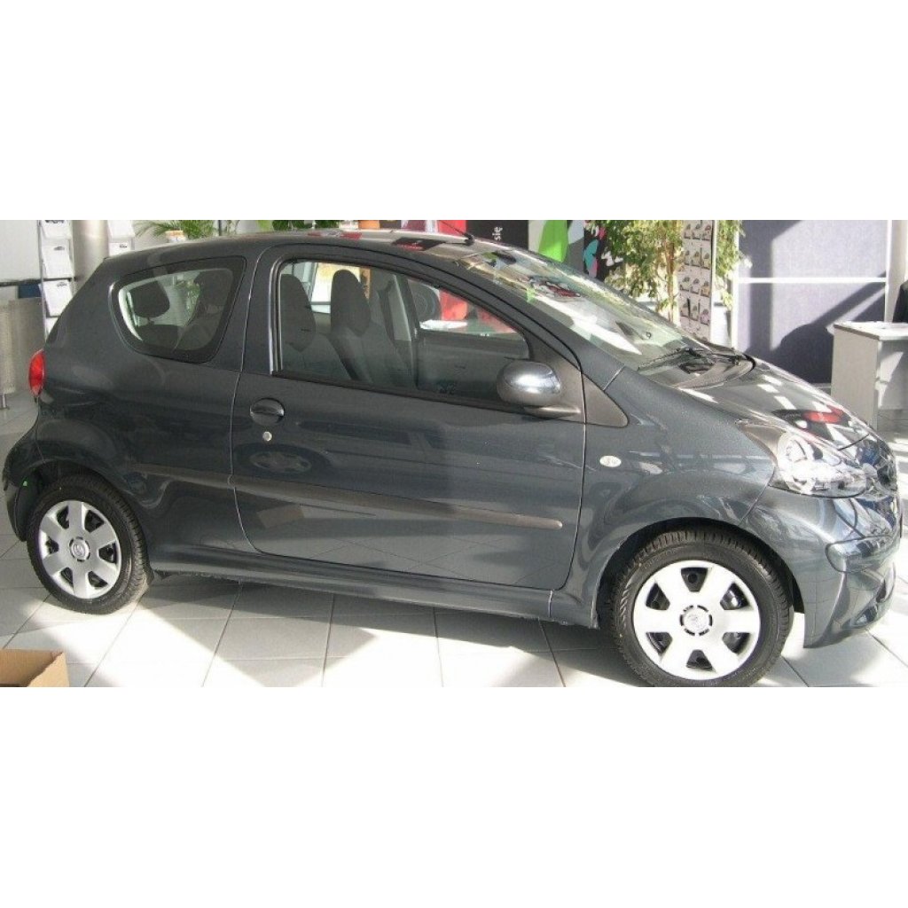 Boční lišty na dveře Toyota Aygo 3dv 2005-2014 F6 | Rider