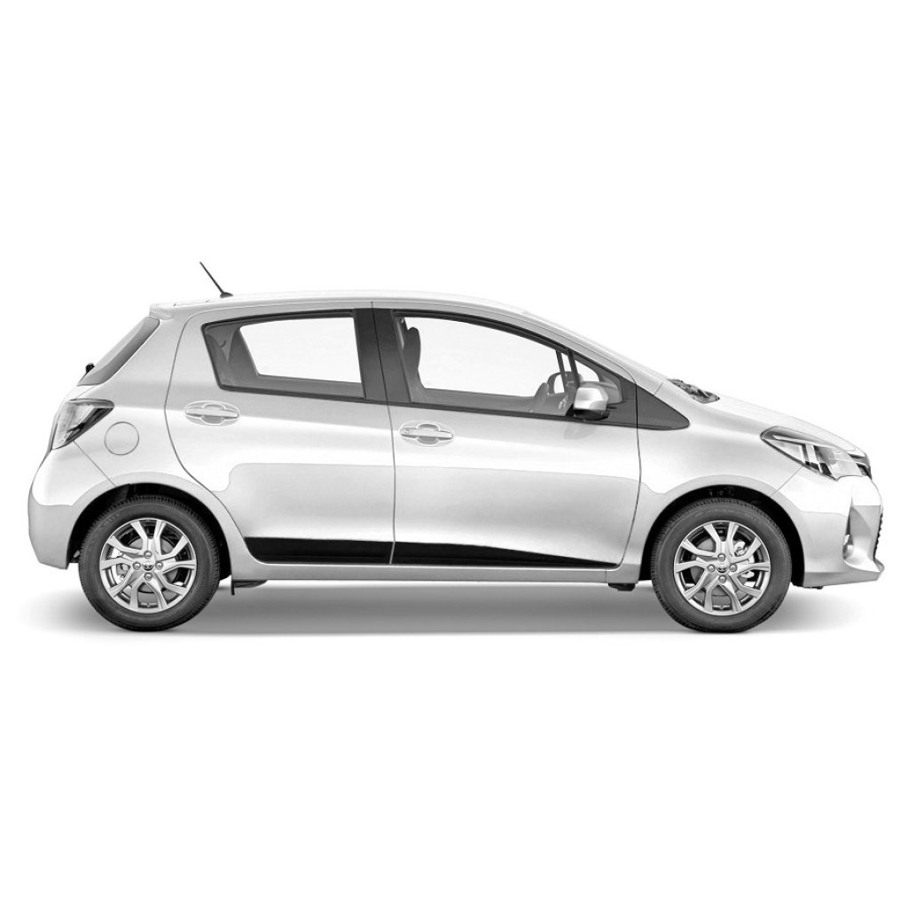 Boční lišty na dveře Toyota Yaris 5dv 2011-2020 F60 | Rider