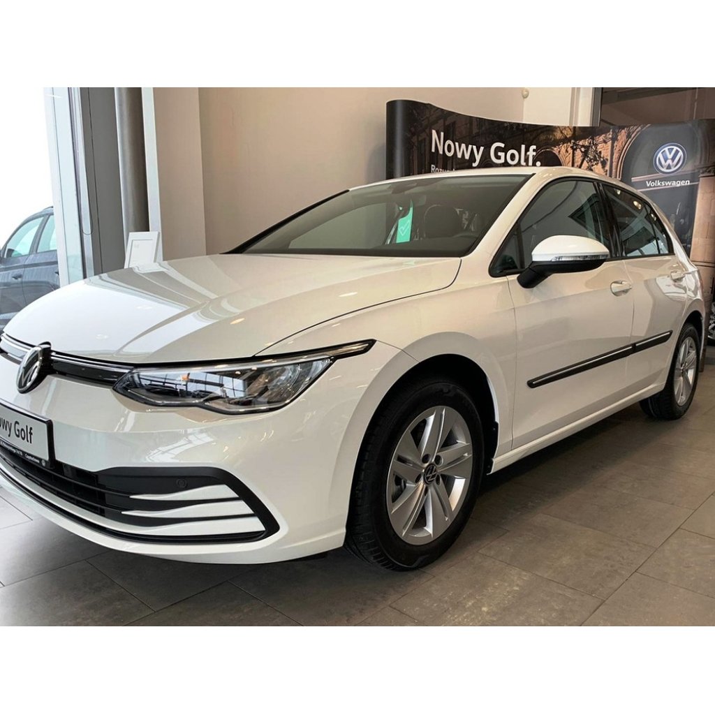 Boční lišty na dveře Volkswagen Golf VIII Hatchback 2020- F23 | Rider