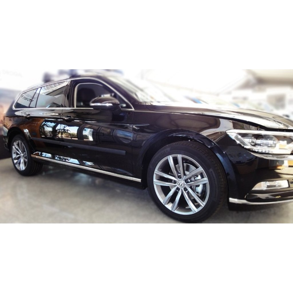 Boční lišty na dveře Volkswagen Passat B8 Sedan/Combi 2014-2024 F46 | Rider