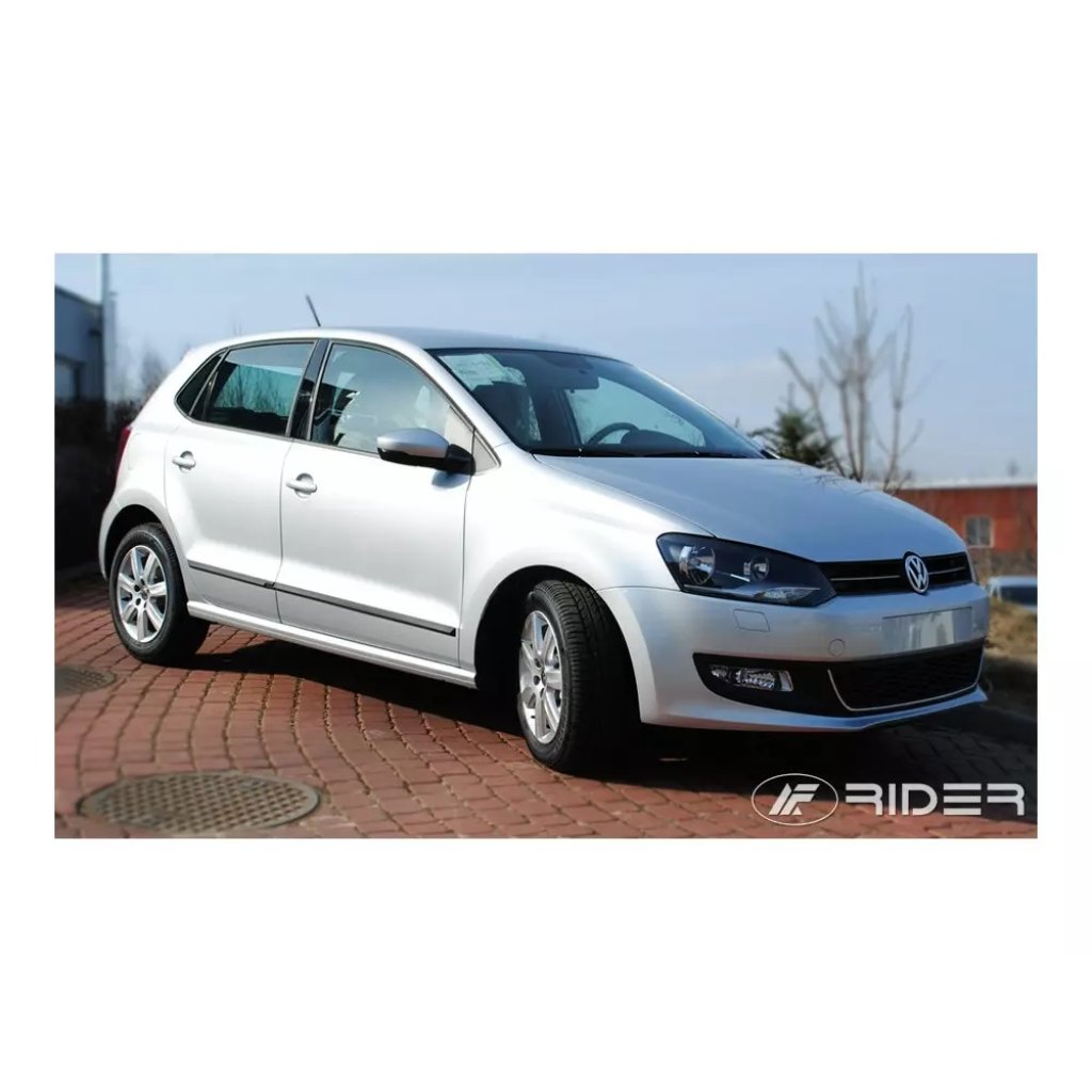 Boční lišty na dveře Volkswagen Polo 5dv 2010-2017 F35 | Rider