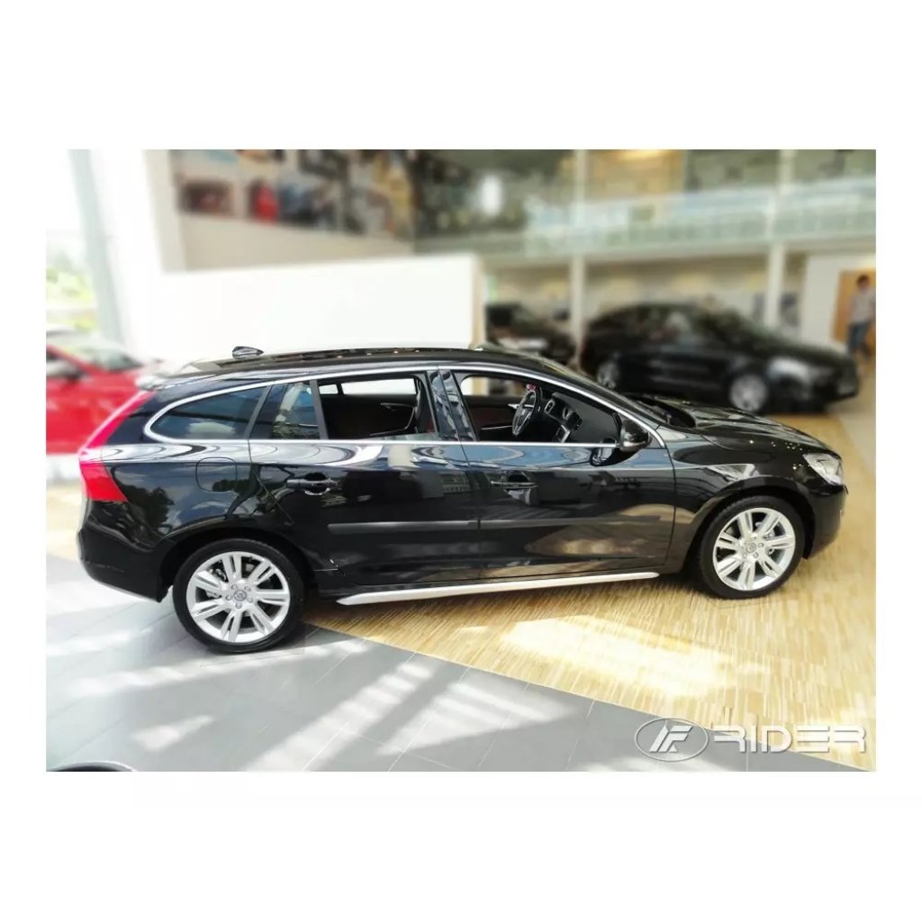 Boční lišty na dveře Volvo V60 2010-2018 F20 | Rider