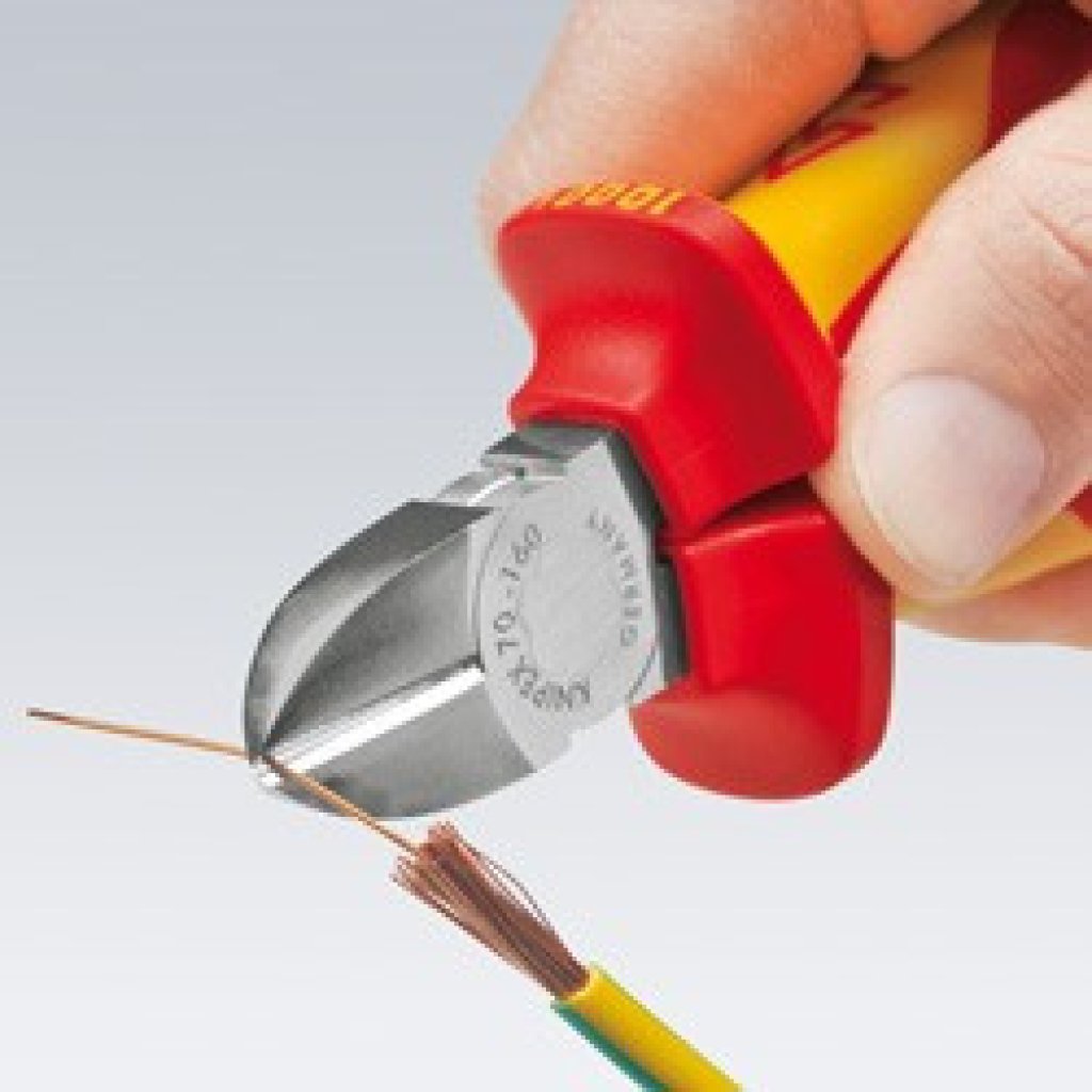 Boční štípací kleště chromované 180 mm - 7006180