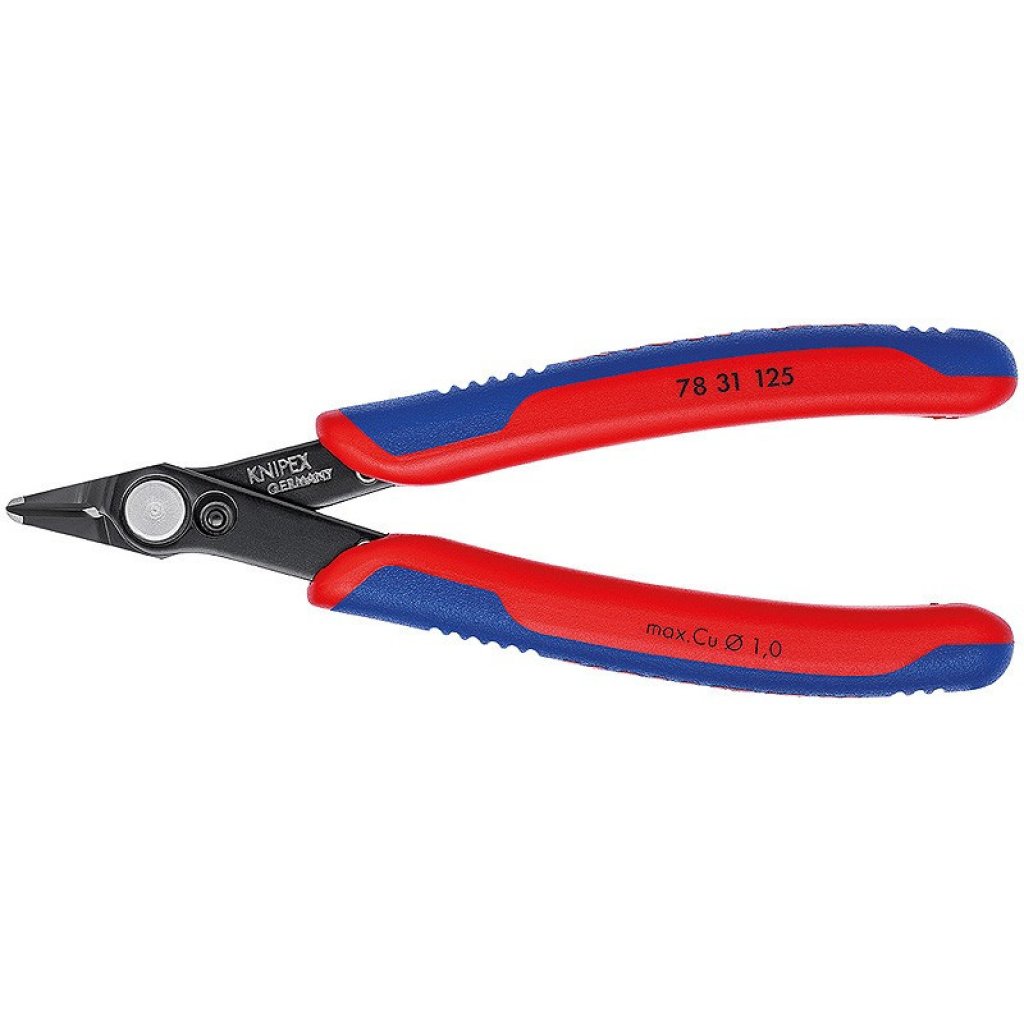 Boční štípací kleště Electronic Super Knips ® brunýrované 125 mm - 7831125