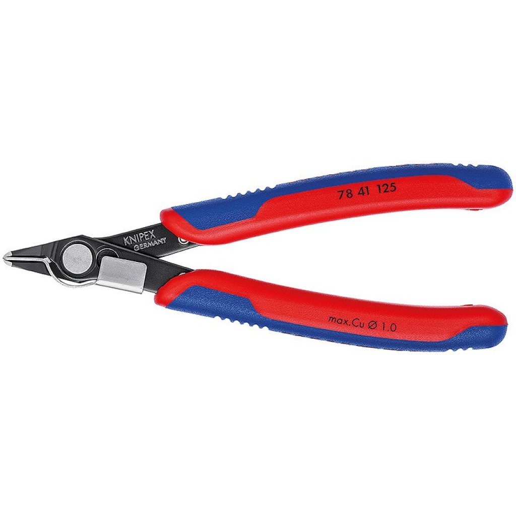 Boční štípací kleště Electronic Super Knips ® brunýrované 125 mm - 7841125
