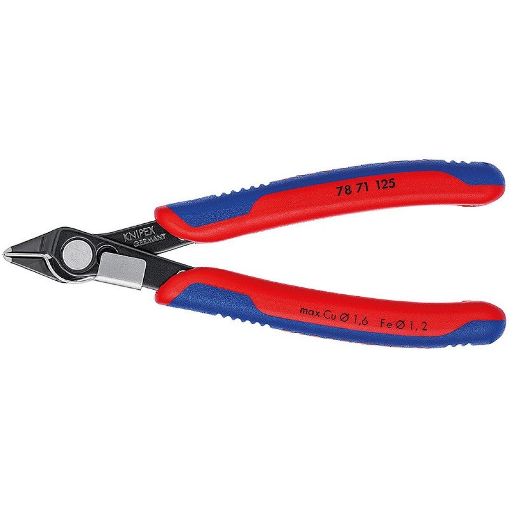 Boční štípací kleště Electronic Super Knips ® brunýrované 125 mm - 7871125