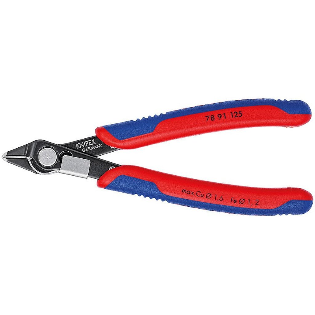 Boční štípací kleště Electronic Super Knips ® brunýrované 125 mm - 7891125